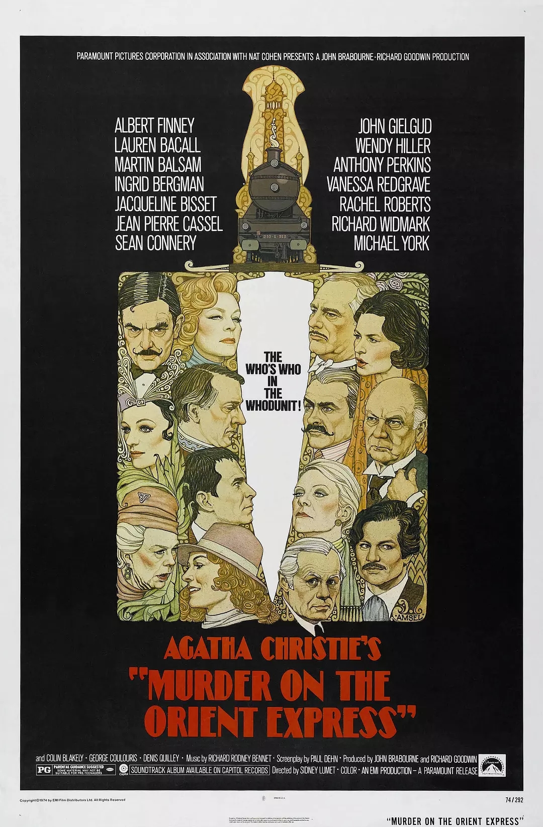 G8怀旧社区分享[英国][东方快车谋杀案 Murder on the Orient Express][百度网盘][MKV-1.38G]1974 第1张截图