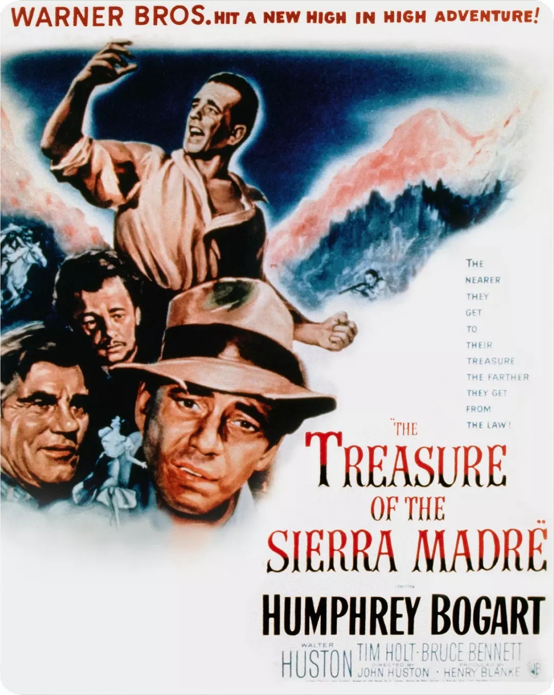 G8怀旧社区分享[美国][碧血金沙 The Treasure of the Sierra Madre][百度网盘][MKV-960M]1948年 第1张截图