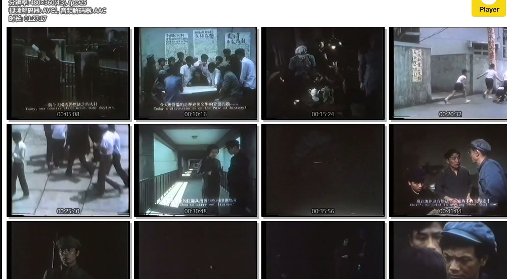 G8怀旧社区分享再見中國（原名《奔》The Dissidents）（一九七四年） 第1张截图