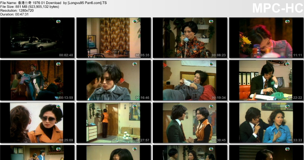 G8怀旧社区分享[TVB][1976][香港传奇][粤语无字][GOTV/TS][3集全/单集约800MB][百度网盘][苗金凤] 第2张截图