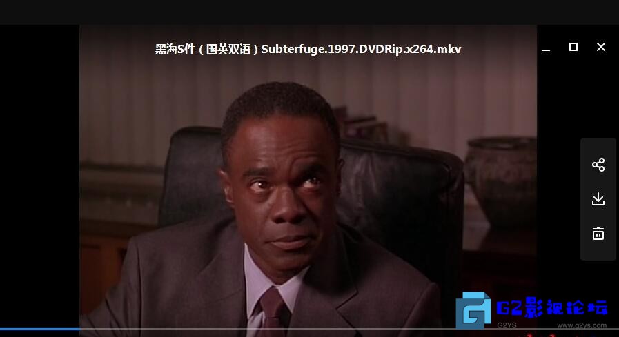 G8怀旧社区分享[美国绝版动作片][黑海事件][百度网盘][1997][DVDRip-MKV][540P][国英双语][1.86GB] 第2张截图
