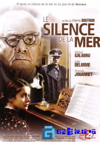 G8怀旧社区分享[法国/比利时/战争片] [沉静如海][百度网盘][2004年]法语/外挂繁体中字/MP4/3.32G 第1张截图