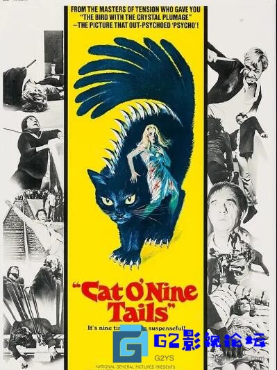 G8怀旧社区分享[国英多音轨] 【百度云】[意大利] 九尾怪猫 Il gatto a nove code (1971)1920×862【国意双语】mkv 2.3G 第1张截图