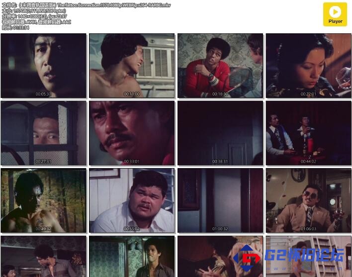 G8怀旧社区分享[动作] [百度云][香港][1978][鳄鱼头黑煞星][国语无字][陈星/谭道良][1080P/mkv/1.96GB] 第1张截图
