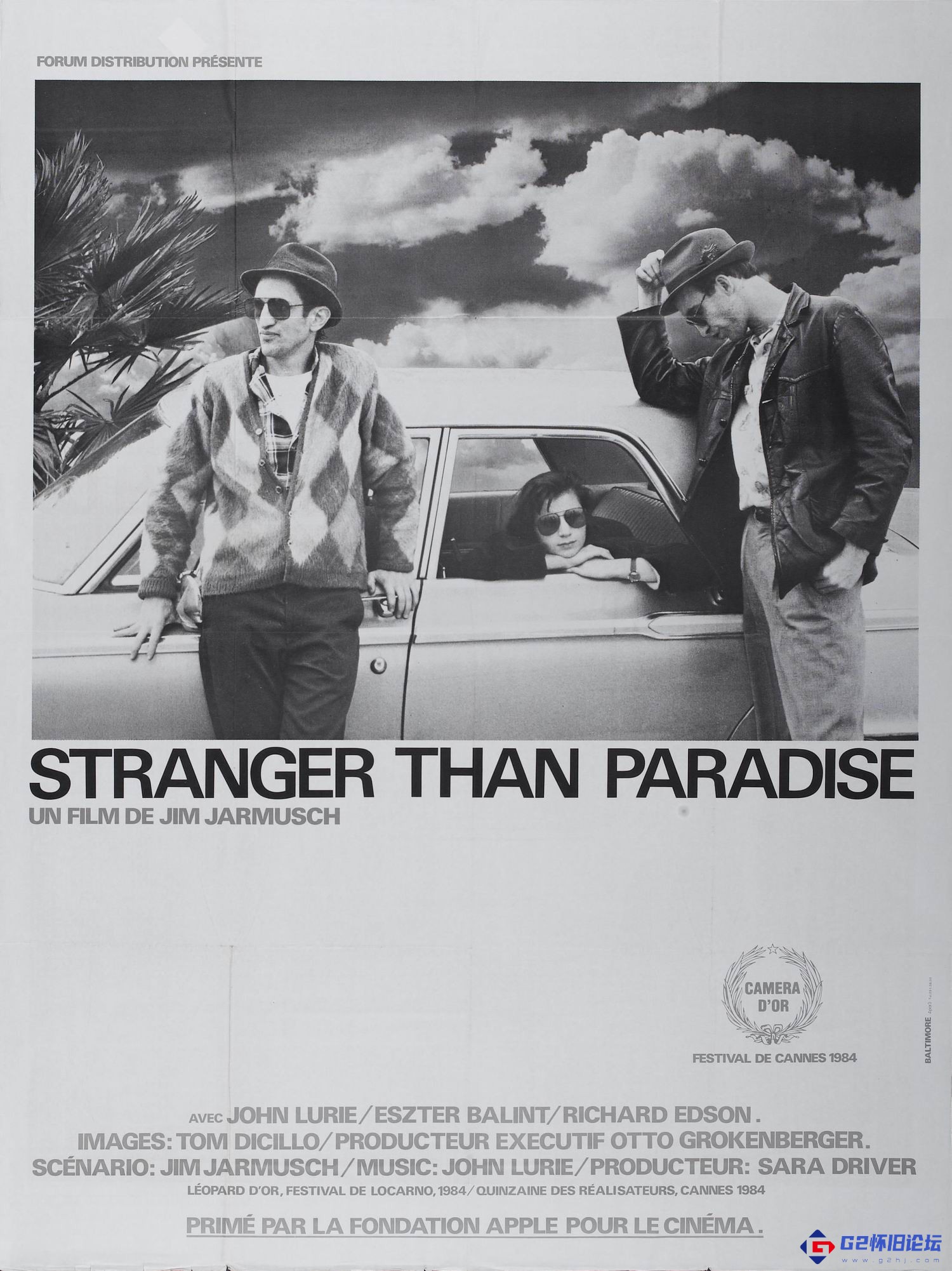 G8怀旧社区分享[美国][1984][天堂陌影/Stranger Than Paradise][约翰·劳瑞/伊斯特·伯林特][BD1080P/MKV/3.21G][英语中字] 第1张截图