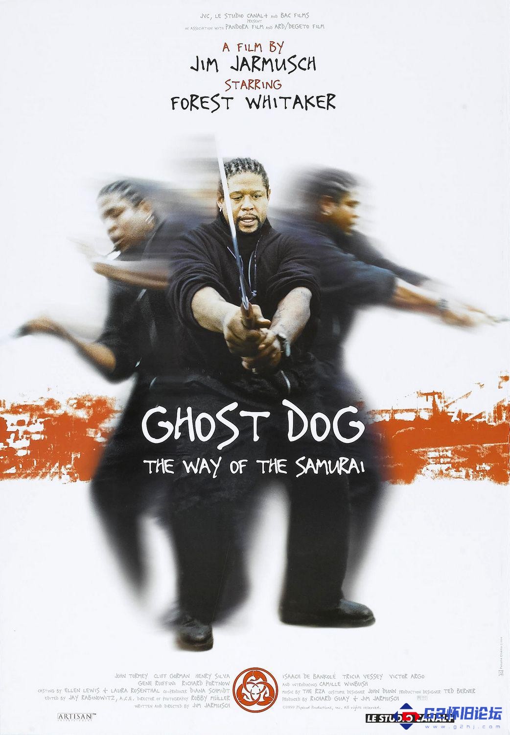 G8怀旧社区分享[法国][1999][鬼狗杀手/Ghost Dog: The Way of the Samurai][福里斯特·惠特克/约翰·托尔梅][BD1080P/MKV/17.20G][英语中字] 第1张截图