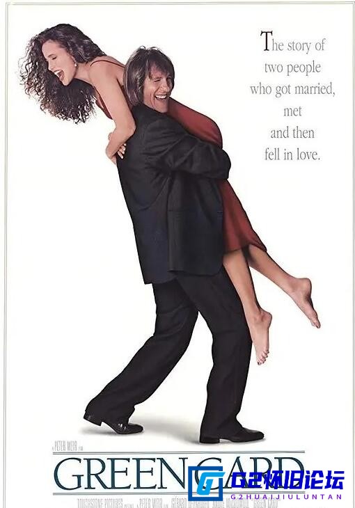 G8怀旧社区分享绿卡下载[百度云资源分享]Green Card [1990][澳大利亚/法国/美国][喜剧/爱情][英语/中字][豆瓣7.6][1080p mp4 1.59GB] 第1张截图