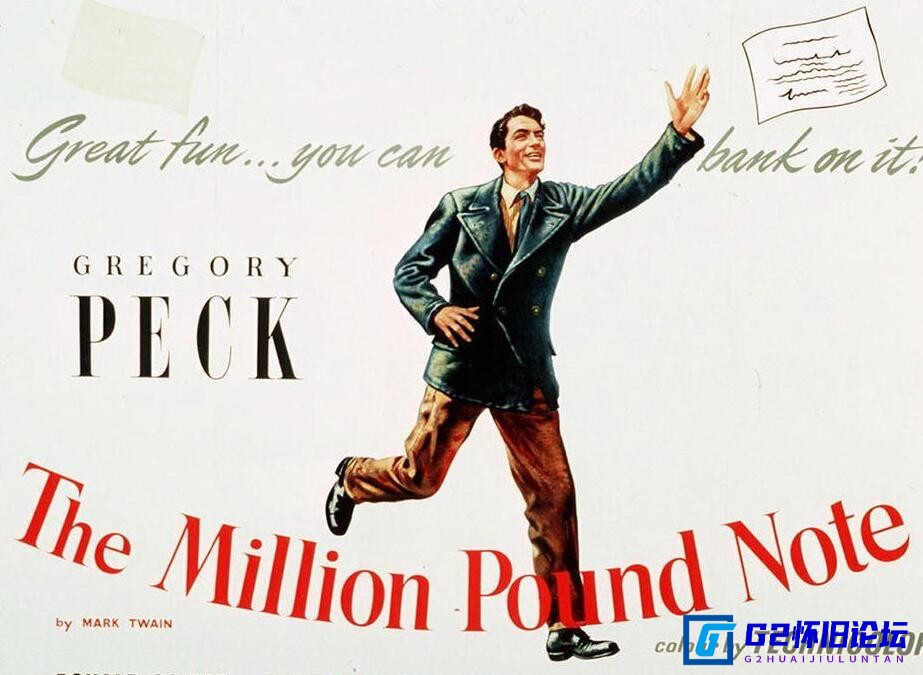 G8怀旧社区分享[百万英镑下载(1954)][迅雷网盘][纯净版][国英双语/中英双字][美国][喜剧/冒险][BD/1080P/MKV/3.16G] 第1张截图
