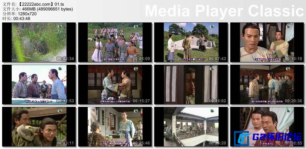 G8怀旧社区分享[香港TVB][2006][铁血保镖][百度网盘][马浚伟/黎耀祥/姚子羚][720P/国语中字幕][TS-12.5G/每集480M] 第2张截图