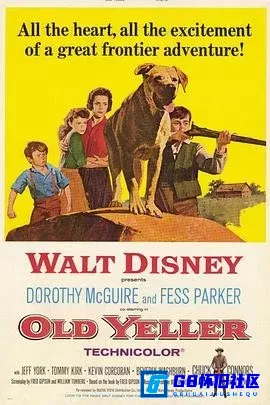 G8怀旧社区分享[老黄狗 Old Yeller][百度网盘下载][美国怀旧电影][720P][蓝光-MKV/2.43G][英语中文字幕][1958] 第1张截图