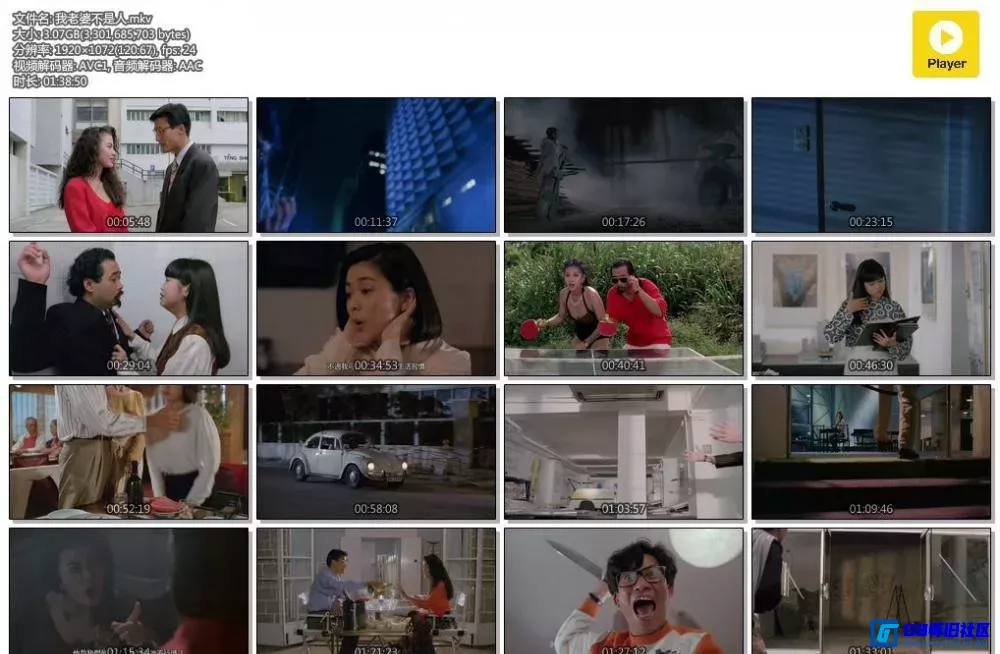 G8怀旧社区分享[我老婆不是人][百度网盘下载][香港怀旧电影][国粤双语中字][WEB-DL][1080P][MKV/3.07G][1991][关之琳] 第7张截图