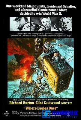 G8怀旧社区分享[血染雪山堡 Where Eagles Dare][百度网盘下载][美国怀旧电影][Remux.BluRay.1080p.x265-CDRS，长译国语，内参国语，英语.mkv][1968] 第1张截图