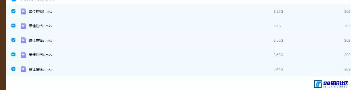 G8怀旧社区分享最佳拍档系列1-5部全系列电影百度网盘分享-感恩大家分享好剧 第1张截图