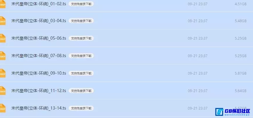 G8怀旧社区分享[末代皇帝][115网盘下载][国产怀旧剧][重温经典频道 1080i源码][1988][陈道明 / 朱旭] 第6张截图