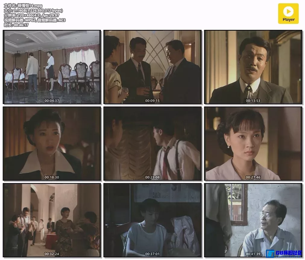 G8怀旧社区分享[裸情恨][百度网盘/115][国产怀旧剧][20集全/480P/每集约1.1G][1995][王昌娥 / 张月 / 丁鹂 / 邓晓光 / 黄慧颐] 第6张截图