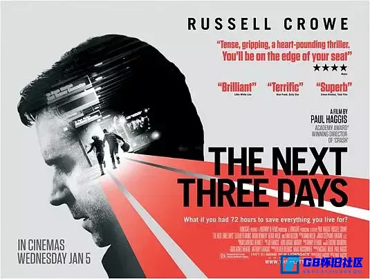 G8怀旧社区分享【欧美】 危情三日 The Next Three Days (2010) 【百度云】[ 美国 / 法国] 1080px264 【国法双语】 mkv 1.76G 第1张截图