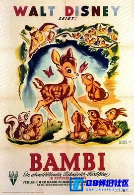 G8怀旧社区分享[小鹿斑比 Bambi][百度网盘下载][美国怀旧电影][国语1080P][1942] 第1张截图