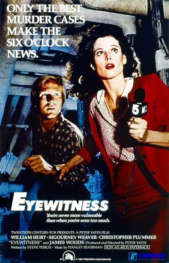 G8怀旧社区分享【百度云】[美国] 超级特务 Eyewitness (1981) 1080px264 【国英双语】 mkv 2.09G 第1张截图