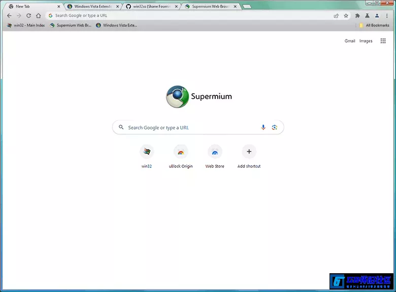 G8怀旧社区分享让windows XP、7 用上最新 Chromium内核 | 旧电脑最好的Supermium 浏览器 第1张截图
