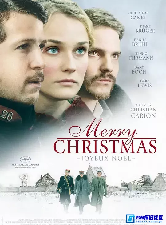 G8怀旧社区分享[圣诞快乐（国法双语）][mkv/1.77GB][中字][2005欧洲各国/音乐/爱情/战争] 第1张截图