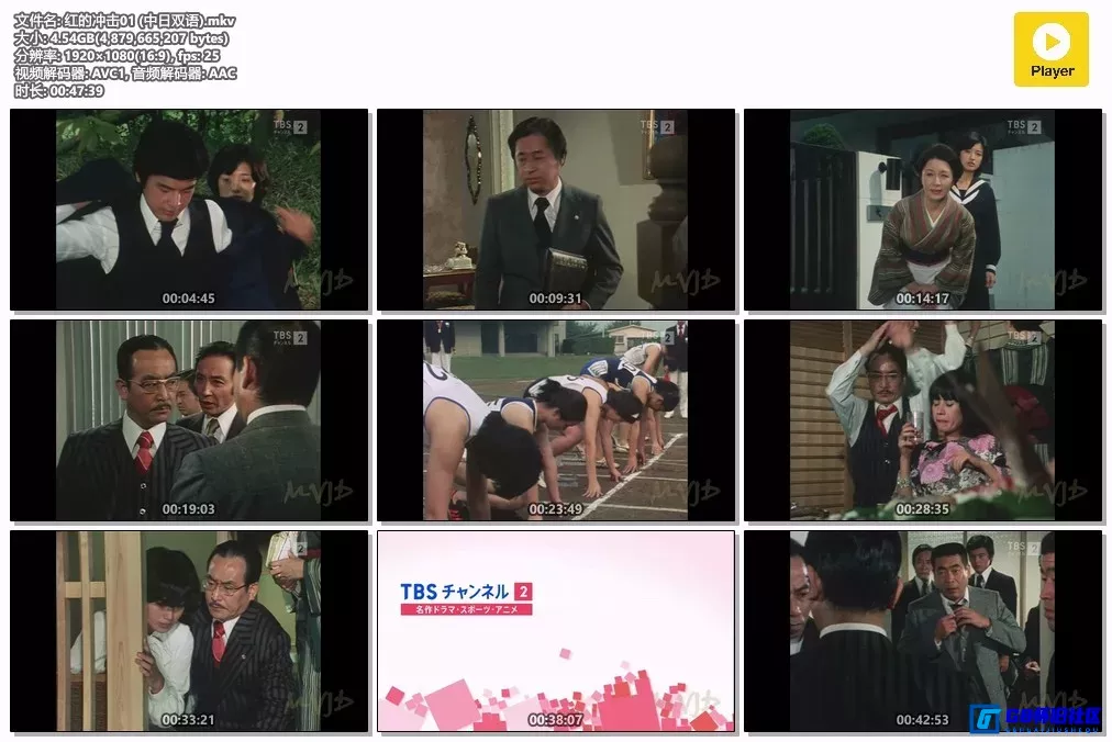 G8怀旧社区分享[全网独家/自调配国语音轨高清版][红的冲击][百度网盘下载][日本怀旧剧][全集29全每集约4G][1976][山口百惠 / 三浦友和] 第6张截图