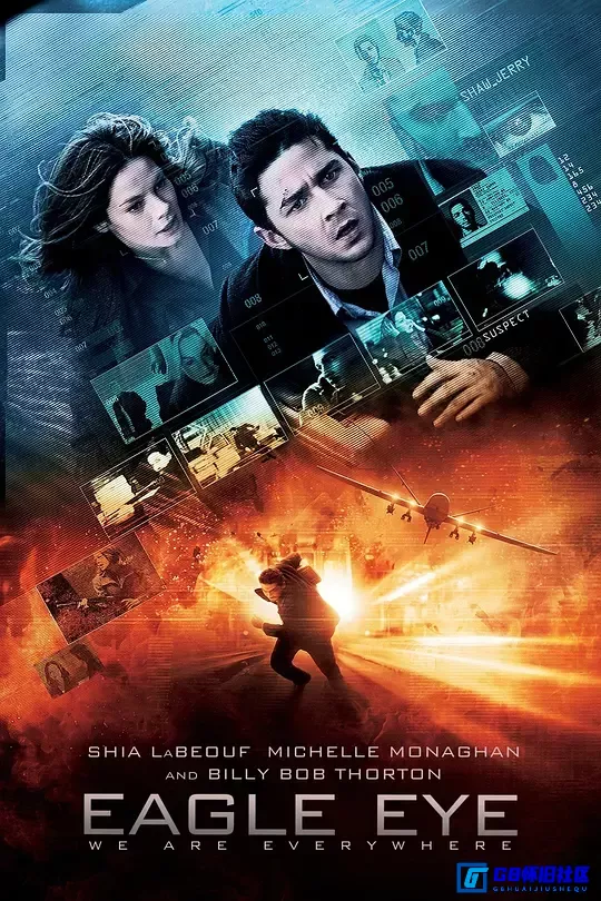 G8怀旧社区分享[美国][鹰眼][2008年][MKV][720p][2.6G][中英双语][百度网盘] 第1张截图