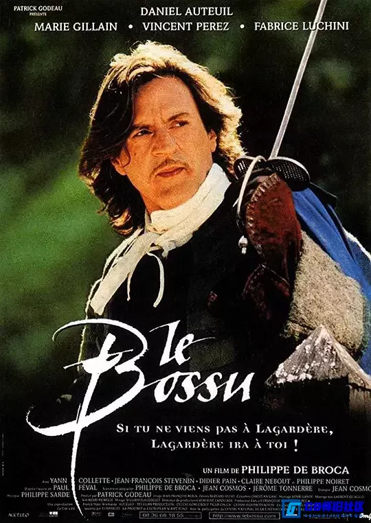 G8怀旧社区分享【百度云】 义胆骑士 Le bossu (1997) DVDripx264【国语】 mkv  1.45G 第1张截图